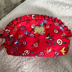 Betsey Johnson makeup bag